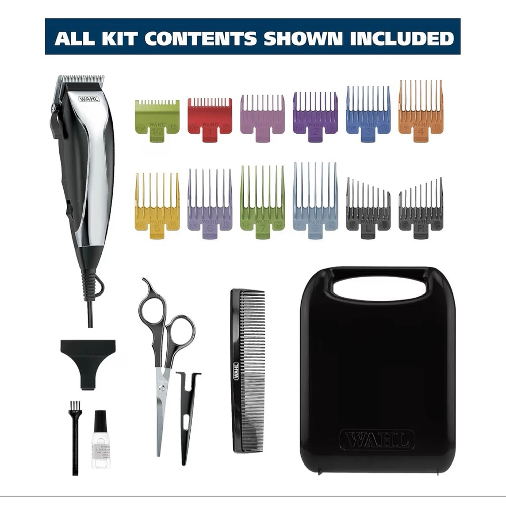 Wahl Grooming Tools One Size Black Silver Hair Clipper Kit